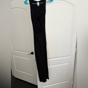 Black Women's maxi dress knit